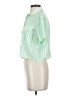 Rag & Bone 100% Rayon Stripes Green Short Sleeve Blouse Size XXS - photo 5