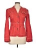 Marc by Marc Jacobs 100% Cotton Solid Red Blazer Size 8 - photo 1