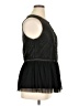 Suzanne Betro 100% Polyester Black Sleeveless Blouse Size XL - photo 4