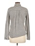 Current/Elliott 100% Cotton Stripes Gray Long Sleeve Button-Down Shirt Size Med (2) - photo 2
