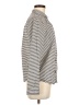 Current/Elliott 100% Cotton Stripes Gray Long Sleeve Button-Down Shirt Size Med (2) - photo 4