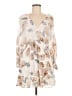 Lovestitch Print Ivory Cocktail Dress Size M - photo 1
