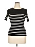 Zesica Black Short Sleeve Turtleneck Size XL - photo 1