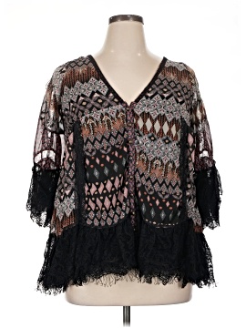 Assorted Brands Short Sleeve Blouse
