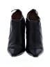 Badgley Mischka 100% Leather Black Ankle Boots Size 8 1/2 - photo 2