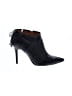 Badgley Mischka 100% Leather Black Ankle Boots Size 8 1/2 - photo 1