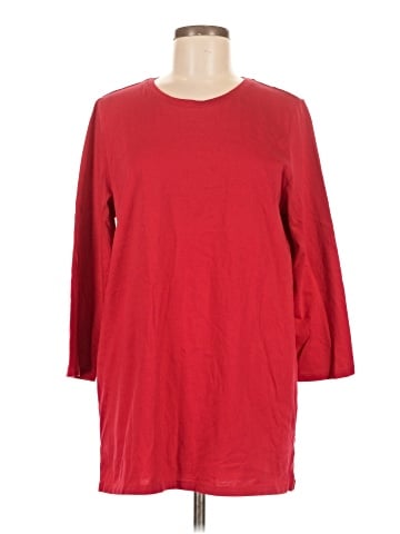 Lands' End 3/4 Sleeve T-Shirt (view 1)