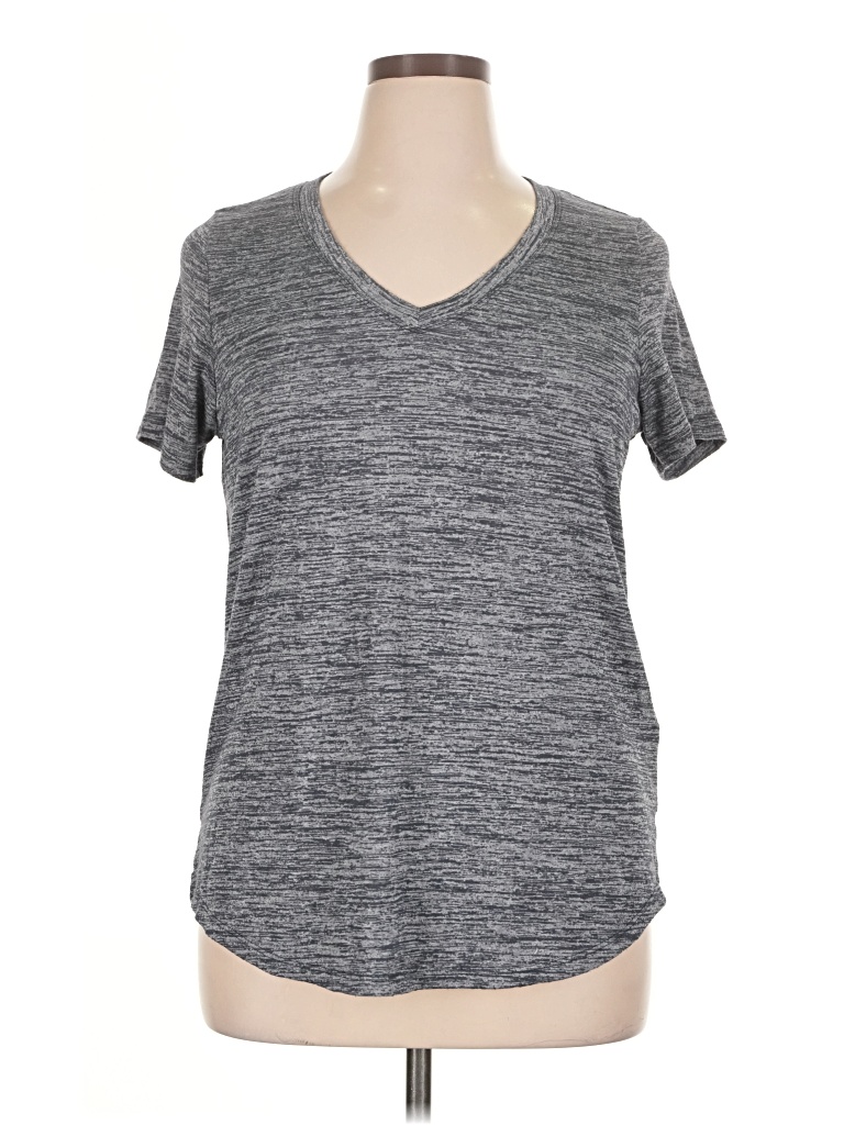 Pre-owned Athleta Active T-shirt In Gray
