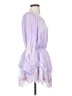 LoveShackFancy 100% Viscose Purple Cocktail Dress Size XS - photo 4