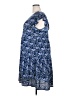 Max Studio Paisley Blue Casual Dress Size 3X - photo 5