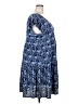 Max Studio Paisley Blue Casual Dress Size 3X - photo 4