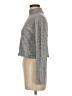 Topshop Metallic Gray Turtleneck Sweater Size 6 - photo 5