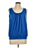 Unbranded Blue Sleeveless T-Shirt Size L - photo 1