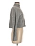 Topshop Metallic Gray Turtleneck Sweater Size 6 - photo 4