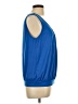 Unbranded Blue Sleeveless T-Shirt Size L - photo 4