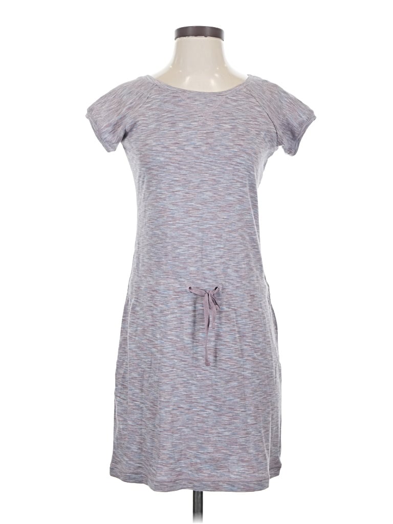 Pre-owned Columbia Casual Dress In Gray