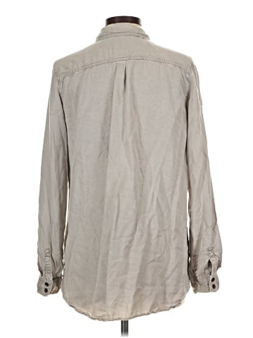 Halogen Long Sleeve Button-Down Shirt (view 2)
