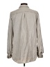 Halogen 100% Tencel Lyocell Gray Long Sleeve Button-Down Shirt Size L - photo 2