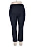 So Slimming by Chico's Blue Gray Casual Pants Size Lg (2.5) - photo 2
