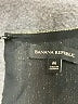 Banana Republic Metallic Silver Long Sleeve Blouse Size M - photo 7
