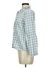 Unbranded 100% Cotton Checkered-gingham Green Long Sleeve Button-Down Shirt Size S - photo 5