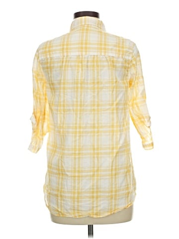 Forever 21 3/4 Sleeve Button-Down Shirt (view 2)