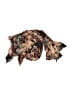 Assorted Brands Tie-dye Brown Pink Scarf One size - photo 1