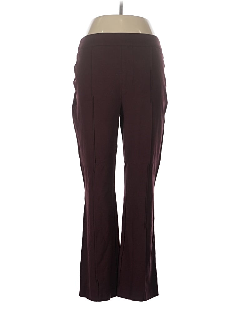 Pre-owned Nine West Dress Pants In Burgundy