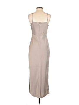 burgundy drop waist dress Burgundy Drop-Waist Midi Dress in Crepe and Chiffon – shopaleena