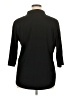 Ceasikery Black 3/4 Sleeve Button-Down Shirt Size XXL - photo 2