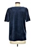 Crown & Ivy Blue Short Sleeve Blouse Size M - photo 2