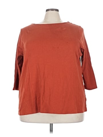 Croft & Barrow 3/4 Sleeve T-Shirt (view 1)