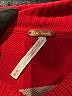 Free People Stripes Red Turtleneck Sweater Size M - photo 7