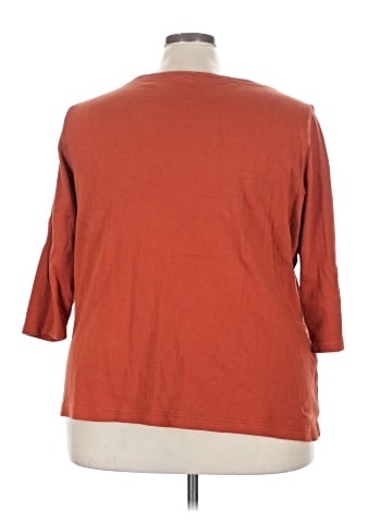 Croft & Barrow 3/4 Sleeve T-Shirt (view 2)