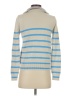 J.Crew Factory Store 100% Cotton Stripes Tan Pullover Sweater Size XS - photo 2
