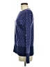 Ann Taylor LOFT Outlet Argyle Blue Pullover Sweater Size M - photo 5
