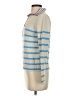 J.Crew Factory Store 100% Cotton Stripes Tan Pullover Sweater Size XS - photo 5