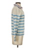 J.Crew Factory Store 100% Cotton Stripes Tan Pullover Sweater Size XS - photo 4