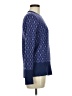 Ann Taylor LOFT Outlet Argyle Blue Pullover Sweater Size M - photo 4