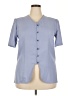 Unbranded Blue Short Sleeve Blouse Size 4X (estimated) - photo 1