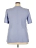 Unbranded Blue Short Sleeve Blouse Size 4X (estimated) - photo 2