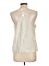Lou & Grey Ivory Sleeveless Blouse Size L - photo 2