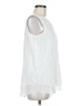 Cristina B. White Sleeveless Blouse Size M (estimated) - photo 4