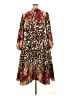 Assorted Brands 100% Polyester Animal Print Brown Casual Dress Size 2X - photo 2