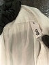 Glam White Long Sleeve Blouse Size S - photo 7