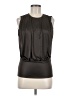 Worth 100% Acetate Black Sleeveless Blouse Size 6 - photo 1