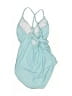Unbranded Color Block Blue One Piece Swimsuit Size 11 - 12 - photo 2