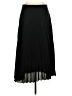 J.Crew 100% Polyester Solid Black Formal Skirt Size 10 (tall) - photo 1