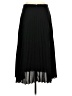 J.Crew 100% Polyester Solid Black Formal Skirt Size 10 (tall) - photo 2