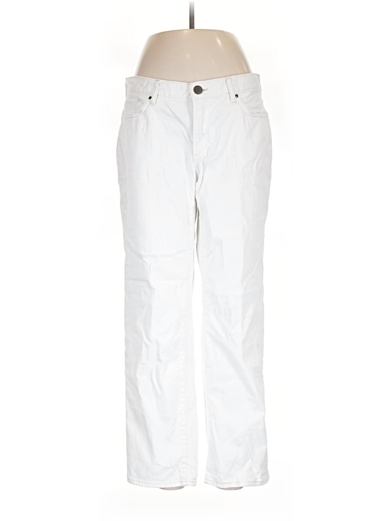 Pre-owned Eddie Bauer Casual Pants In White